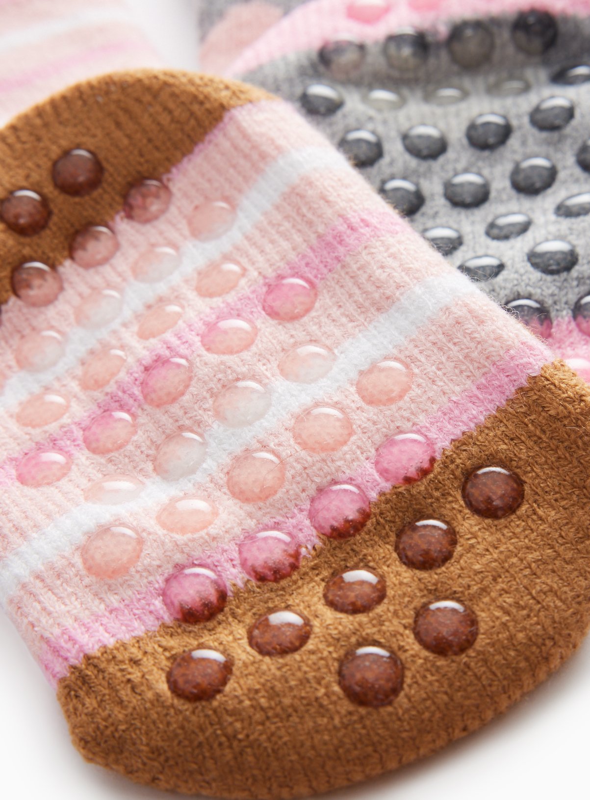 Grey & Pink Capybara Thermal Socks 2 Pack 12.5-3.5 - Image 2 thumbnail